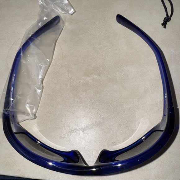 Mens Nike Adrenaline Sunglasses EVO605-411 Crystal Deep Royal Blue - Picture 2 of 6